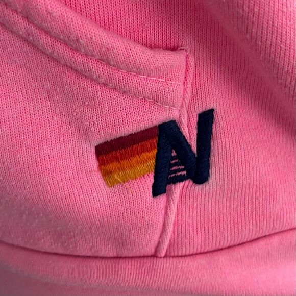 Aviator Nation Pink Zip Up Hoodie Size XS - Picture 6 of 7